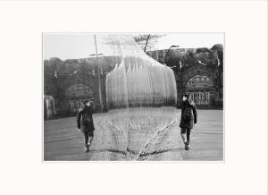 Sheffield station - Reflections - A5 mounted print